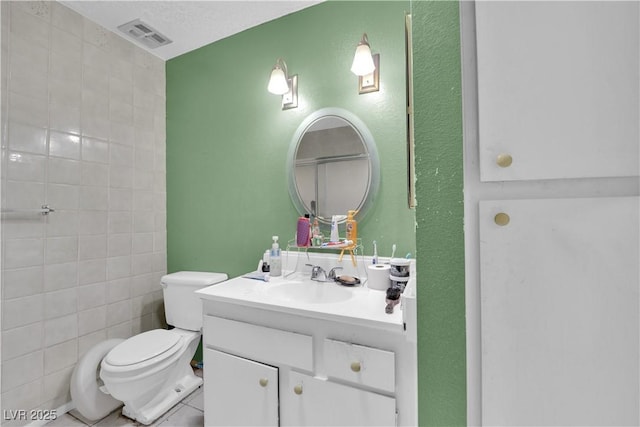 5083 Village Dr, Las Vegas, NV 89142 - bathroom with vanity and tile patterned flooring