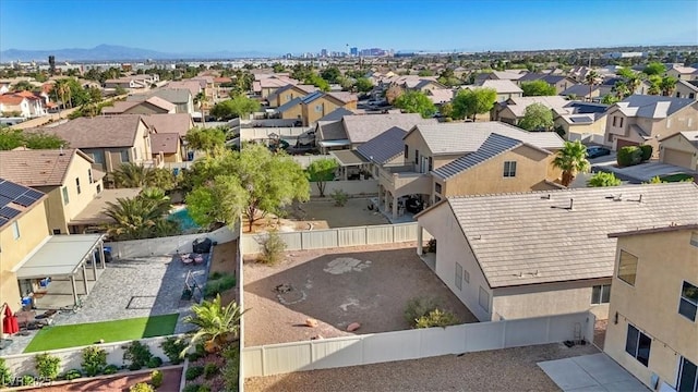 4916 White Jade St, North Las Vegas, NV 89081 - aerial perspective of suburban area