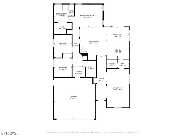 4916 White Jade St, North Las Vegas, NV 89081 - view of property floor plan