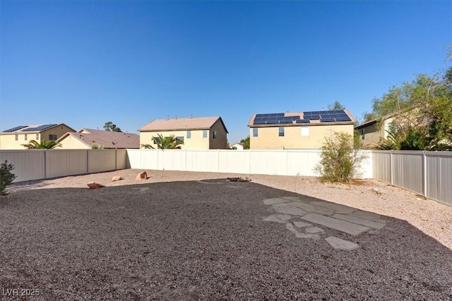 4916 White Jade St, North Las Vegas, NV 89081 - fenced backyard with a residential view