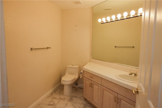 2208 Fiero Dr, Las Vegas, NV 89134 - bathroom featuring marble finish flooring and vanity