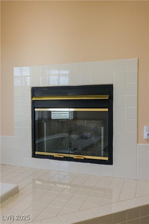 2208 Fiero Dr, Las Vegas, NV 89134 - detailed view of a fireplace