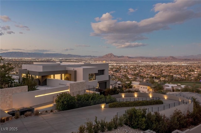 1491 Reims Dr, Henderson, NV 89012 - city view featuring a mountainous background