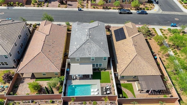 2940 Duverney Ave, Henderson, NV 89044 - aerial view of residential area featuring a pool
