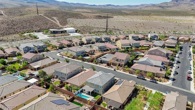2940 Duverney Ave, Henderson, NV 89044 - aerial view of residential area with a mountain backdrop