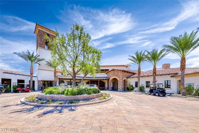 32 Tatahatso Point St, Henderson, NV 89011 - view of building exterior featuring curved driveway