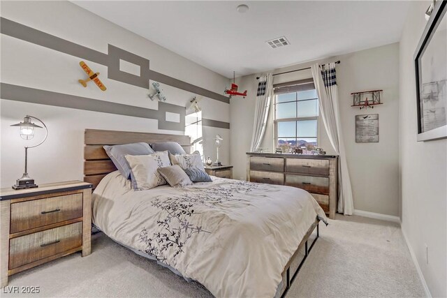 8992 Sparkling River Ct, Las Vegas, NV 89178 - bedroom with light colored carpet and baseboards