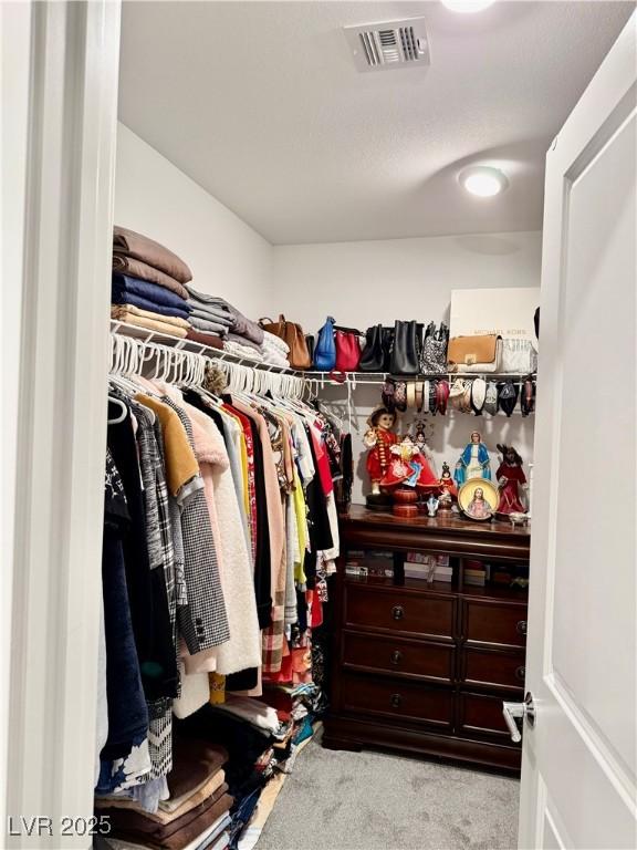 10411 Rose Palisade St, Las Vegas, NV 89141 - spacious closet featuring carpet floors