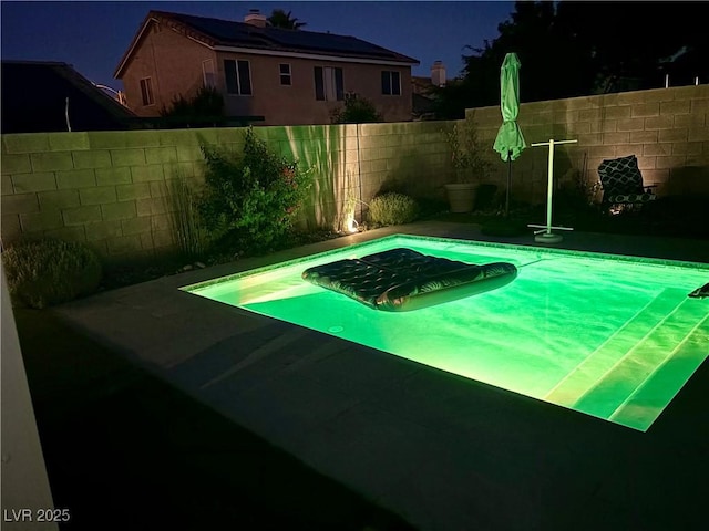 8926 Termoli St, Las Vegas, NV 89123 - view of sport court featuring a fenced backyard