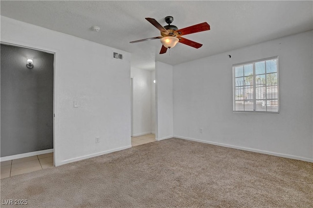 201 Mission Laguna Ln Unit 104, Las Vegas, NV 89107 - carpeted empty room with ceiling fan and a smoke detector