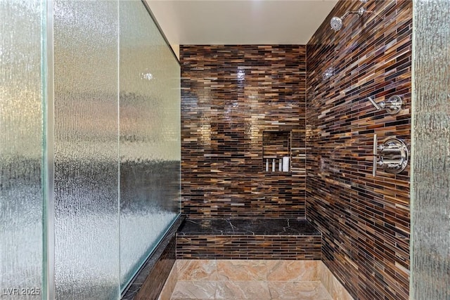 2000 Fashion Show Dr Unit 6109, Las Vegas, NV 89109 - bathroom with a tile shower