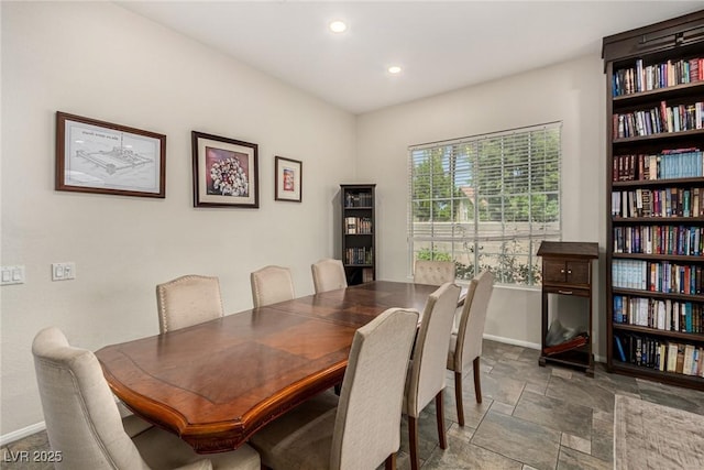 1798 Lakewood Dr, Henderson, NV 89012 - dining room featuring stone finish flooring and recessed lighting