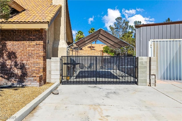 3930 Maranatha Cir, Las Vegas, NV 89103 - view of gate
