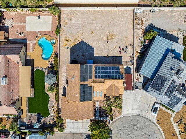 3930 Maranatha Cir, Las Vegas, NV 89103 - aerial view of a pool