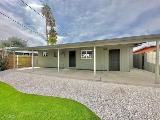 604 N Minnesota St, Las Vegas, NV 89107 - rear view of property featuring a patio area