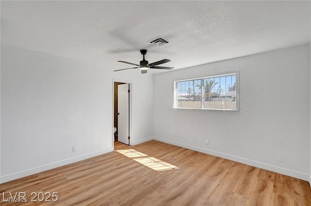 3907 Torsby Pl, Las Vegas, NV 89119 - unfurnished room with ceiling fan and light wood-type flooring