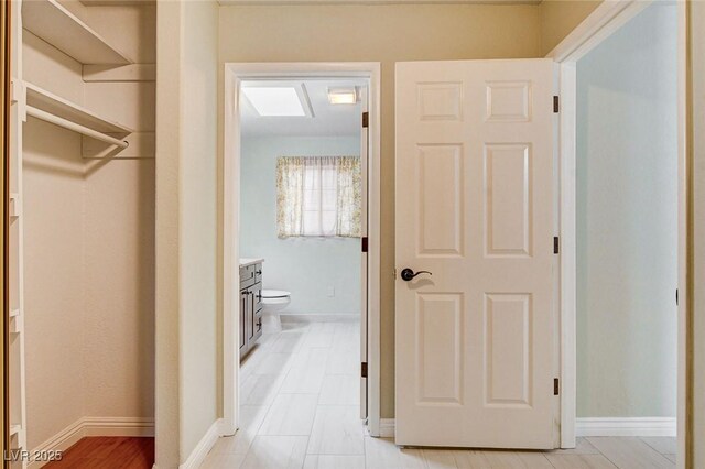 2851 S Valley View Blvd Unit 1039, Las Vegas, NV 89102 - corridor featuring baseboards