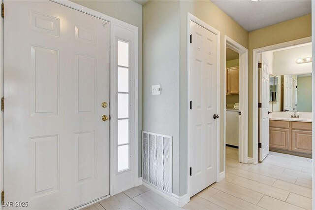 2851 S Valley View Blvd Unit 1039, Las Vegas, NV 89102 - entryway with baseboards