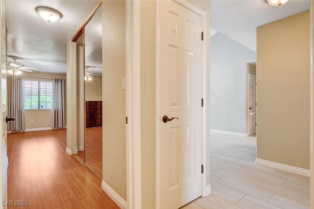 2851 S Valley View Blvd Unit 1039, Las Vegas, NV 89102 - corridor featuring light wood-type flooring