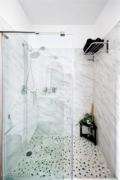 9430 Laguna Niguel Dr Unit 203, Las Vegas, NV 89134 - bathroom with a marble finish shower