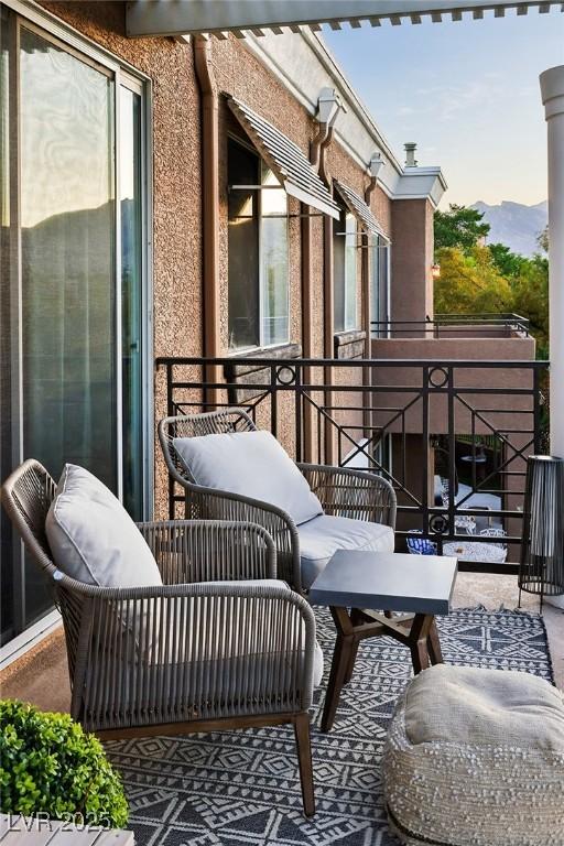 9430 Laguna Niguel Dr Unit 203, Las Vegas, NV 89134 - balcony with a mountain view