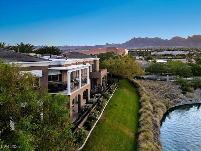 9430 Laguna Niguel Dr Unit 203, Las Vegas, NV 89134 - aerial view of a water and mountain view