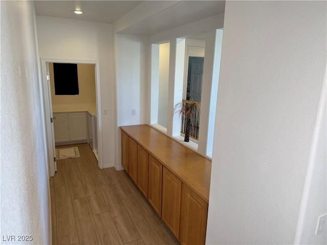 1146 Olivia Pkwy, Henderson, NV 89011 - corridor with light wood-style floors