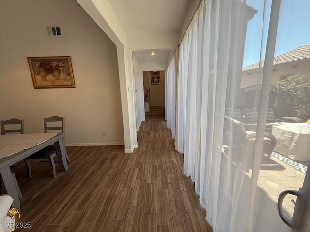 1146 Olivia Pkwy, Henderson, NV 89011 - hall with wood finished floors