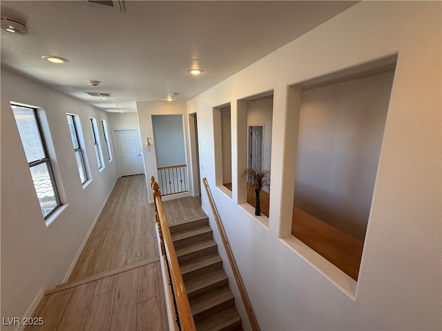 1146 Olivia Pkwy, Henderson, NV 89011 - hall with wood finished floors and recessed lighting