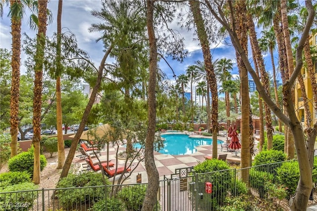 220 E Flamingo Rd Unit 317, Las Vegas, NV 89169 - community pool featuring a patio
