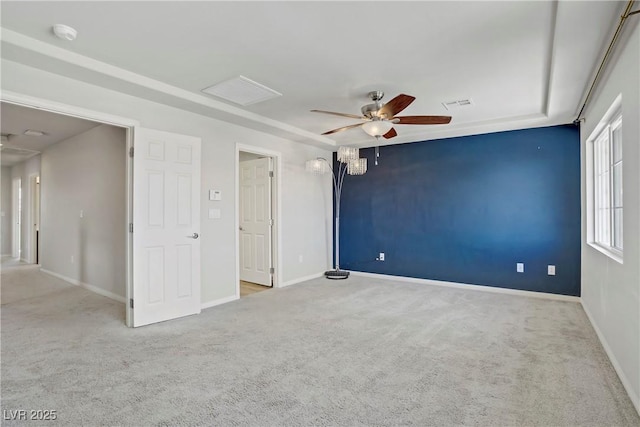 9784 Kodiak Island Ct, Las Vegas, NV 89141 - carpeted empty room featuring a ceiling fan and a smoke detector