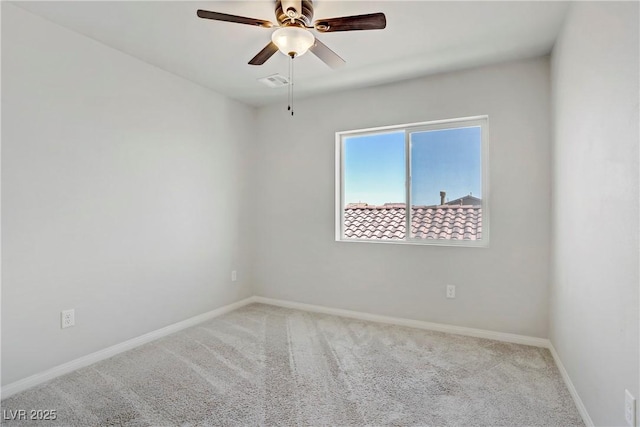 9784 Kodiak Island Ct, Las Vegas, NV 89141 - carpeted spare room with a ceiling fan and baseboards