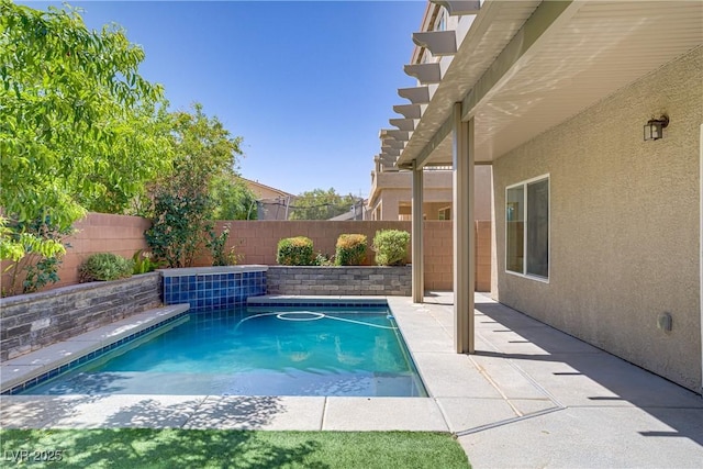 9784 Kodiak Island Ct, Las Vegas, NV 89141 - view of pool featuring a fenced backyard and a patio