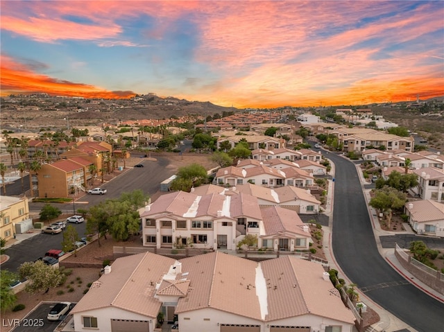 251 Big Horn Dr, Boulder City, NV 89005 - aerial view of residential area featuring mountains