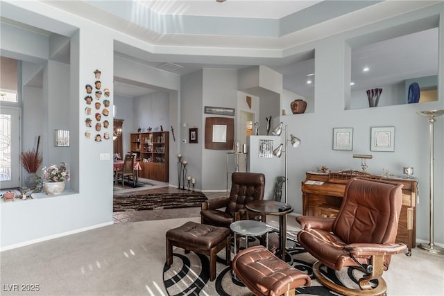 1239 N Hollywood Blvd, Las Vegas, NV 89110 - living area with carpet floors and baseboards