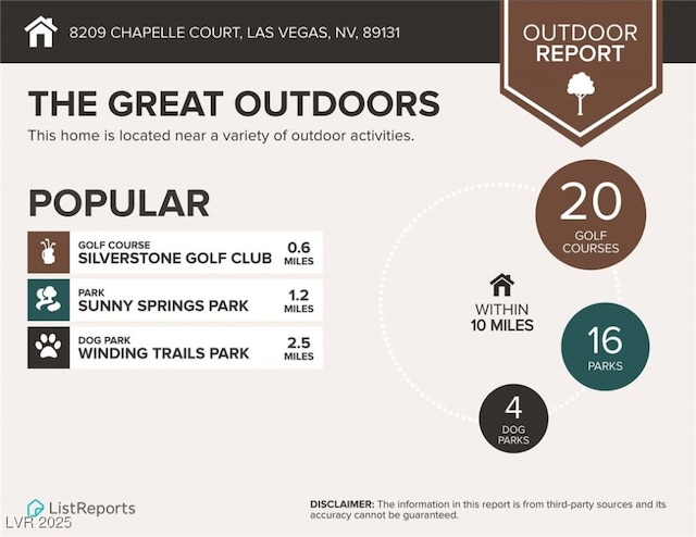 8209 Chapelle Ct, Las Vegas, NV 89131 - view of a document