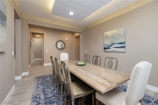 10349 Bressana Dr, Las Vegas, NV 89135 - dining room featuring light wood-type flooring
