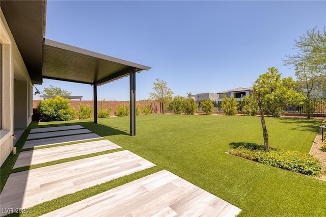 10349 Bressana Dr, Las Vegas, NV 89135 - view of fenced backyard