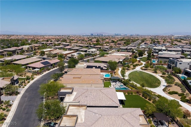10349 Bressana Dr, Las Vegas, NV 89135 - aerial view of property's location featuring nearby suburban area