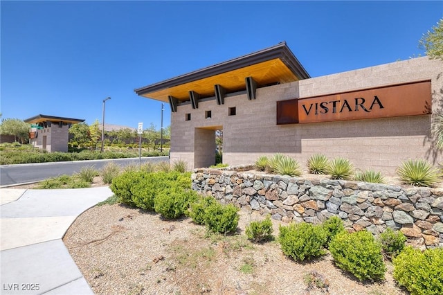 10349 Bressana Dr, Las Vegas, NV 89135 - view of community sign