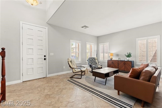 11274 Civita St, Las Vegas, NV 89141 - living room with baseboards