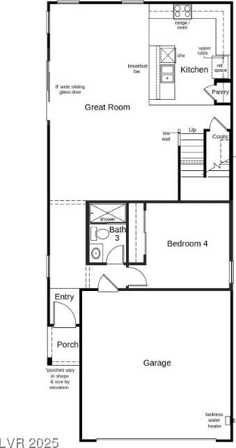 7341 Daly Grove St, Las Vegas, NV 89113 - view of home floor plan