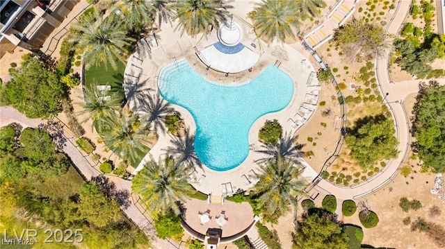 29 Montelago Blvd Unit 131, Henderson, NV 89011 - drone / aerial view of a pool