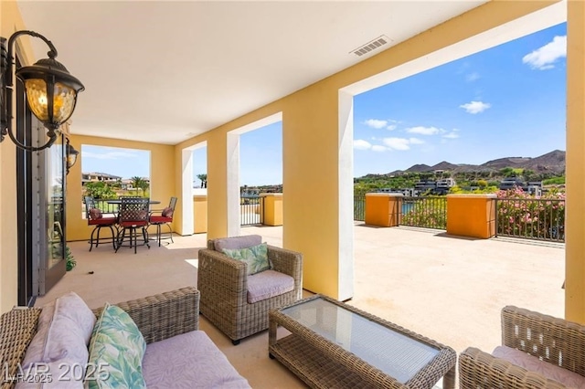 29 Montelago Blvd Unit 131, Henderson, NV 89011 - view of patio with a mountain view
