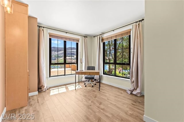 29 Montelago Blvd Unit 131, Henderson, NV 89011 - home office with baseboards and light wood-style floors
