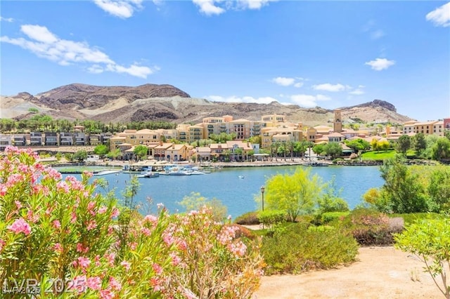29 Montelago Blvd Unit 131, Henderson, NV 89011 - water view featuring a mountainous background
