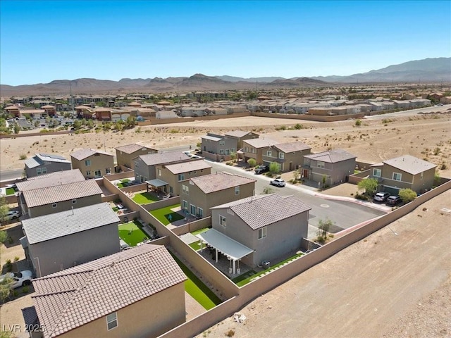 9054 Tangerine Tree Ct, Las Vegas, NV 89113 - aerial perspective of suburban area with a mountain backdrop