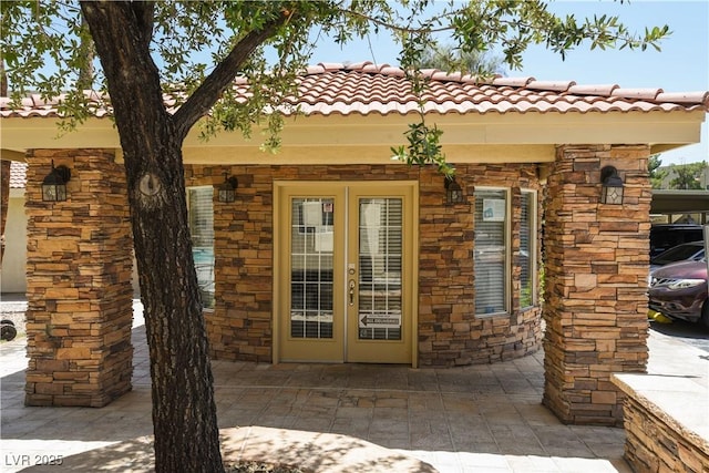 1836 N Decatur Blvd Unit 203, Las Vegas, NV 89108 - view of patio featuring french doors