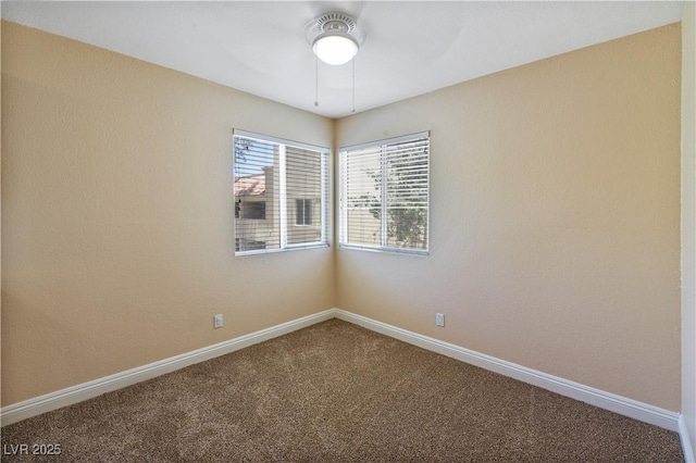1836 N Decatur Blvd Unit 203, Las Vegas, NV 89108 - spare room with carpet floors and a ceiling fan