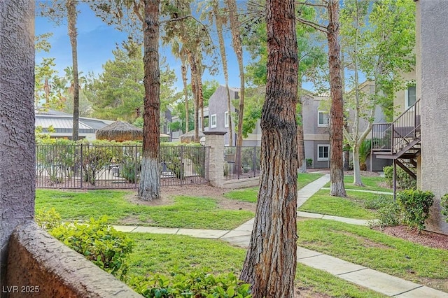 5250 S Rainbow Blvd Unit 1057, Las Vegas, NV 89118 - view of yard featuring a residential view